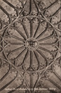Oxford, Christ Church, Salle à manger, Plafond de l