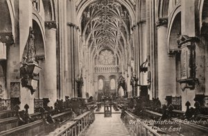 Oxford, Cathédrale de Christchurch, Chœur Est - English Photographer