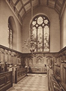 Oxford : Oriel College, la chapelle - English Photographer