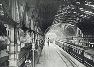 Gare de Paddington, vue générale des quais - English Photographer