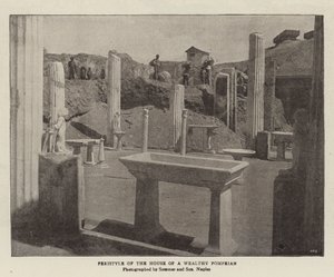 Péristyle de la maison d