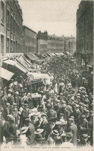 Petticoat Lane un dimanche matin - English Photographer