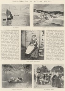 Photogravures de Norvège occidentale