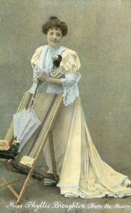 Phyllis Broughton, actrice anglaise - English Photographer