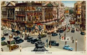Piccadilly Circus, Londres - English Photographer