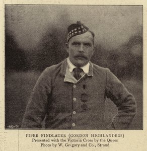 Cornemuseur Findlater, Gordon Highlanders - English Photographer