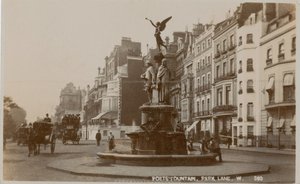 Fontaine des Poètes, Park Lane, Londres - English Photographer