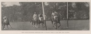 Match de polo entre Ranelagh et une équipe de cavalerie, un but pour la cavalerie - English Photographer