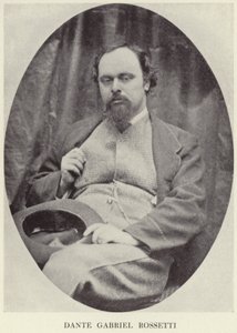 Portrait de Dante Gabriel Rossetti - English Photographer