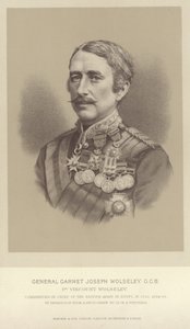 Portrait du Général Garnet Joseph Wolseley - English Photographer