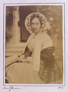 Portrait de Harriet Jane Moore (1801-84) 1854 - English Photographer