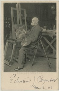 Portrait de Sir Edward J Poynter