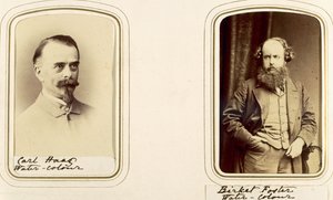Portraits de Carl Haas et Myles Birket Foster - English Photographer