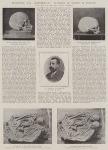 Homme préhistorique, découvertes du prince de Monaco à Menton