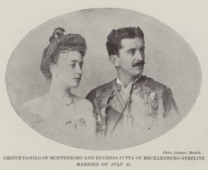 Prince Danilo du Monténégro et Duchesse Jutta de Mecklenburg-Strelitz mariés le 27 juillet - English Photographer
