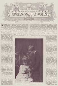 Princesse Maud et Prince George de Galles (Duc d