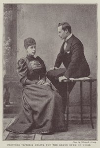 Princesse Victoria Melita et le grand-duc de Hesse - English Photographer