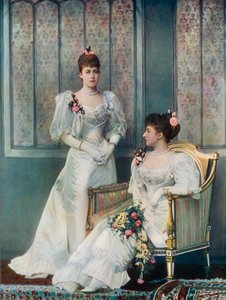 Princesse Victoria de Galles et Princesse Charles de Danemark