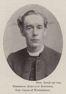 Professeur Armitage Robinson, nouveau chanoine de Westminster - English Photographer