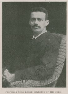 Professeur Niels Finsen, inventeur de la cure de lumière - English Photographer