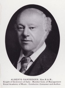 Hommes éminents de Londres : Alberto Randegger - English Photographer