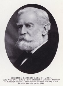 Hommes éminents de Londres : Colonel George Earl Church - English Photographer