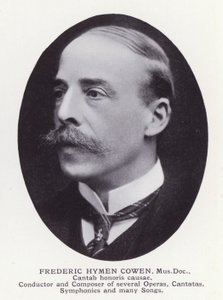 Hommes éminents de Londres : Frederic Hymen Cowen - English Photographer