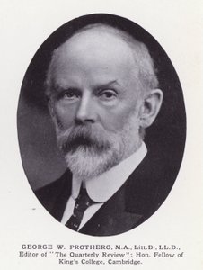 Hommes éminents de Londres : George W Prothero - English Photographer