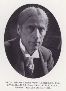 Hommes éminents de Londres : Prof Sir Herbert Von Herkomer