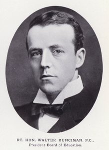 Hommes éminents de Londres : Rt Hon Walter Runciman
