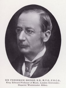 Hommes éminents de Londres : Sir Frederick Bridge - English Photographer