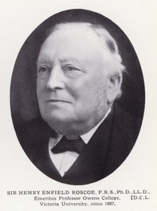 Hommes éminents de Londres : Sir Henry Enfield Roscoe - English Photographer