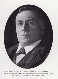 Hommes éminents de Londres : Sir John Fowke Lancelot Rolleston - English Photographer