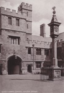 Cour de Corpus Christi College, Oxford - English Photographer