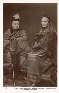 Reine Victoria, Impératrice Frédéric - English Photographer