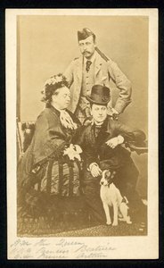 Reine Victoria, princesse Béatrice et prince Arthur - English Photographer