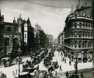 Queen Victoria Street, Londres - English Photographer