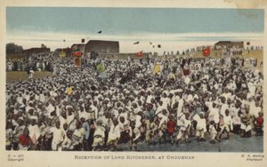 Réception de Lord Kitchener à Omdurman, vers 1898