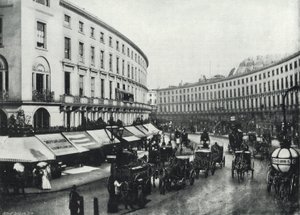 Regent Street, le Quadrant - English Photographer