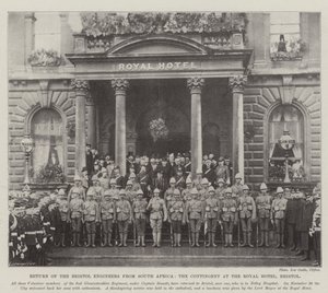 Retour des ingénieurs de Bristol d