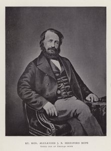 Le très honorable Alexander J B Beresford Hope, troisième fils de Thomas Hope - English Photographer