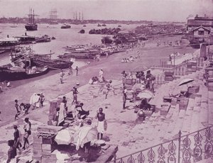 Rivière Hooghly, Calcutta - English Photographer