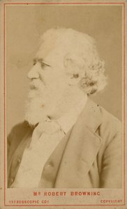 Robert Browning, poète - English Photographer