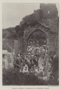 Pèlerinage catholique romain au château de Hastings - English Photographer
