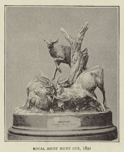 Royal Ascot Hunt Cup, 1891 - English Photographer