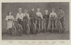 Cyclistes royaux, un groupe à Copenhague - English Photographer