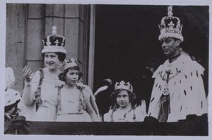 Famille royale après le couronnement du roi George VI