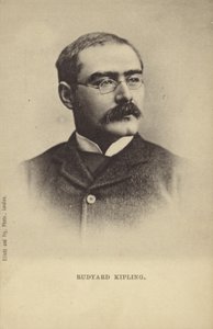 Rudyard Kipling (1865-1936), nouvelliste, poète et romancier anglais - English Photographer