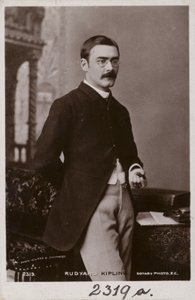 Rudyard Kipling (1865-1936), nouvelliste, poète et romancier anglais - English Photographer