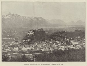 Salzbourg (Autriche), la ville où Mozart est né, 27 janvier 1756 - English Photographer